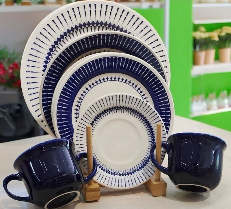 Aparelho de Jantar e Chá 20 peças Donna Colb
