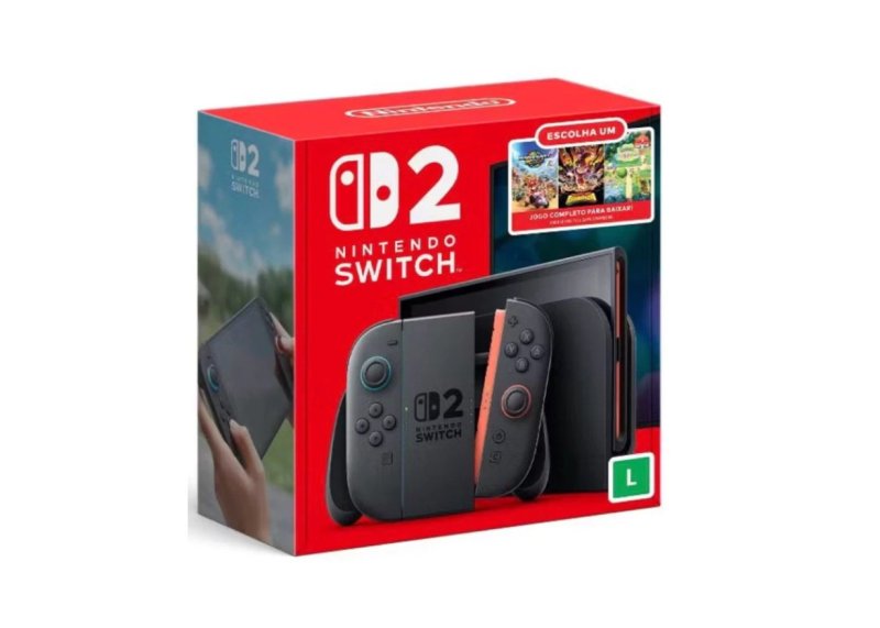 Console Nintendo Switch 2, 256GB, Preto