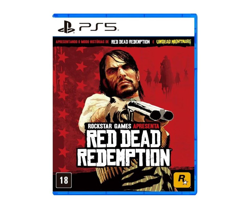 Jogo Red Dead Redemption, Mídia Física, PS5
