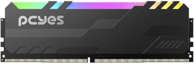 MEMORIA GAMER PCYES UDIMM 32GB DDR4 3200MHZ BLACK COM RGB PM323200D4BR