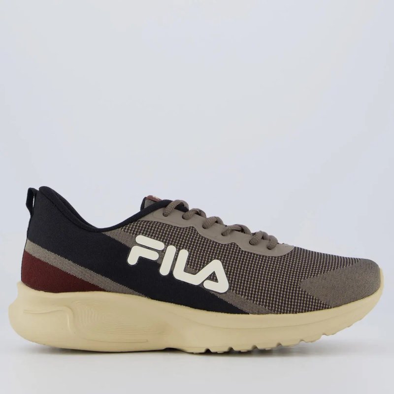 Tênis Fila Vector Marrom E Preto