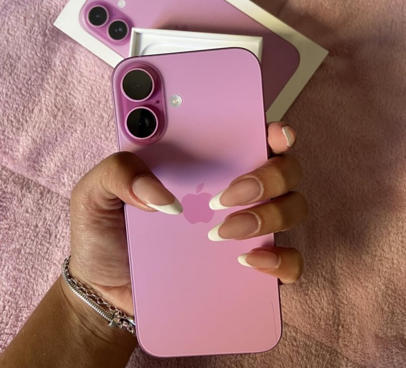 Apple iPhone 16 (128 GB) – Rosa
