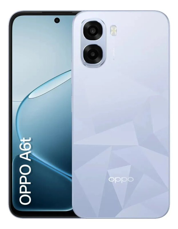 OPPO A6T 128GB 4GB RAM - Tela 6.5" - Azul Cristal
