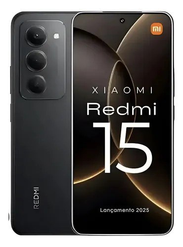 Xiaomi Redmi 15 Global 256GB 8GB RAM Preto