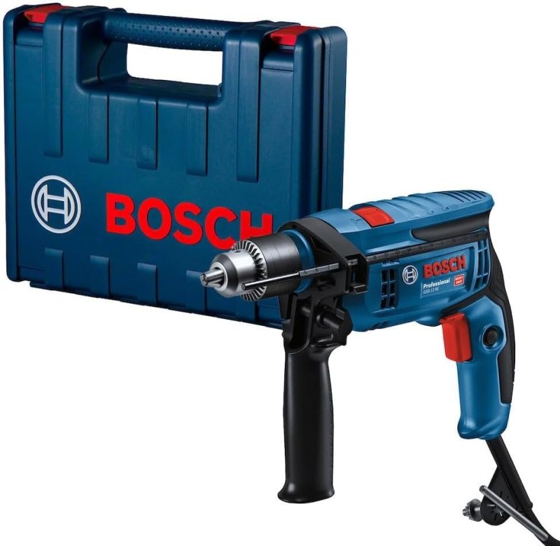 Bosch Furadeira de Impacto GSB 13 RE-M - 750W 127V - Maleta
