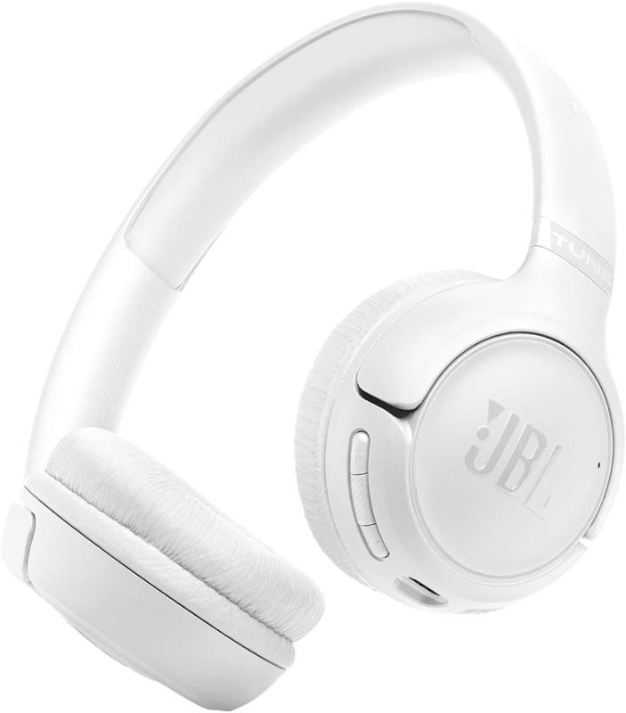 JBL Tune 530BT - Bluetooth Over-Ear - 76H Bateria - Branco