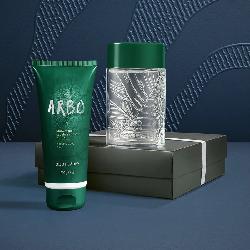 Kit Presente O Boticário Arbo + Arbo shower gel