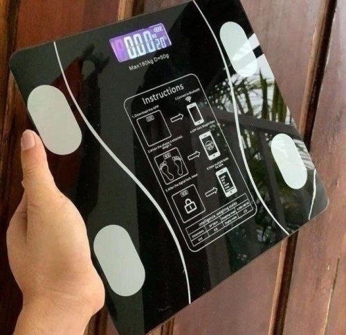Balança Digital Bioimpedância Profissional smart imc 180kg