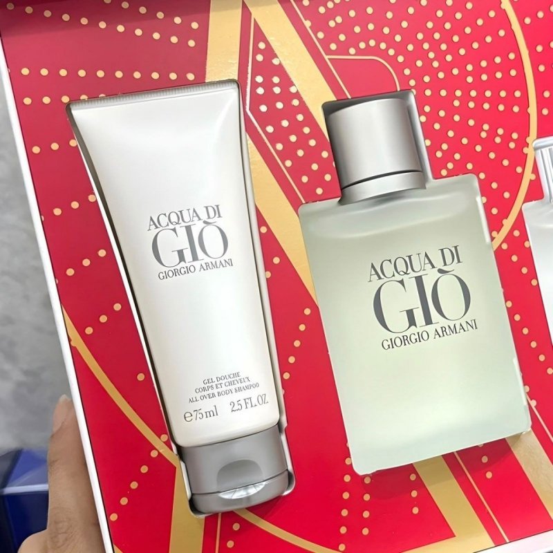 Armani Acqua Di Gio Masculino Eau De Toilette 100ml + Shower Gel 75ml