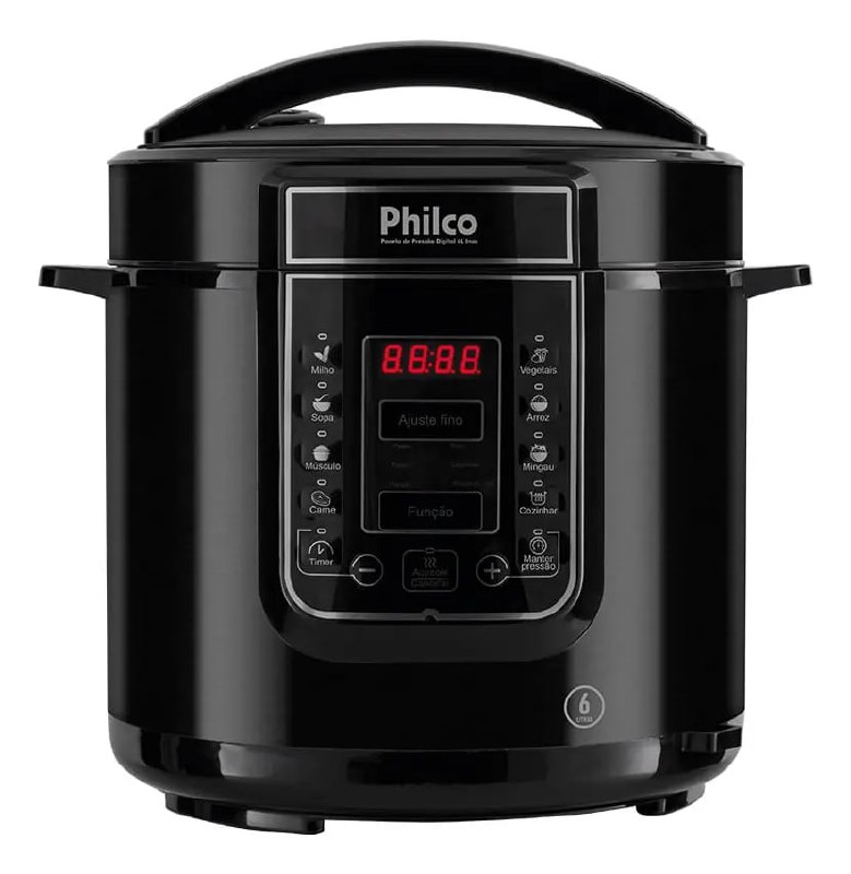 Philco PPP01P Panela Elétrica 6L - Pressão Rápida