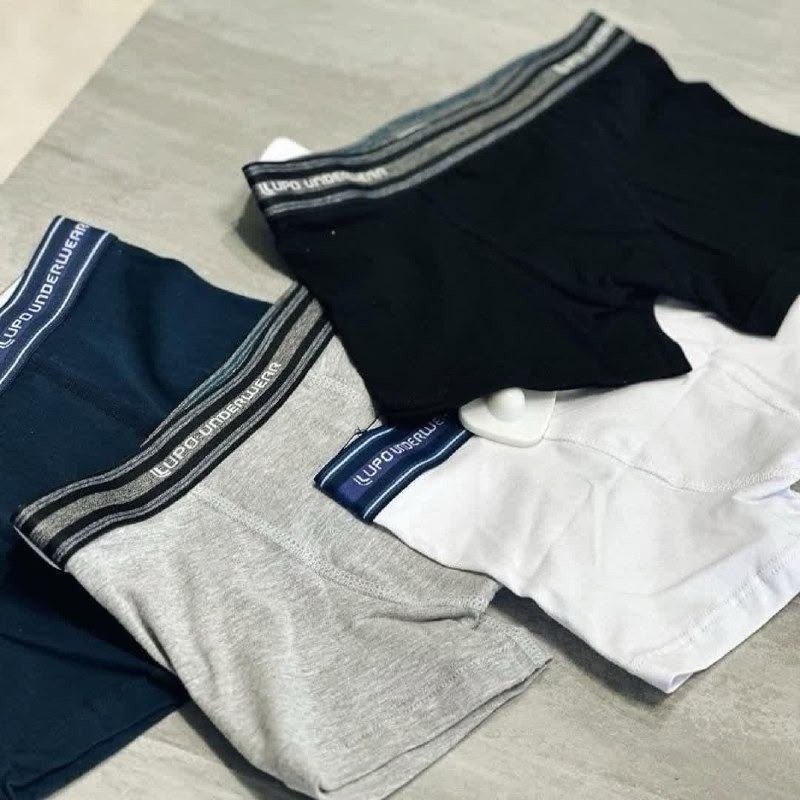 Kit 10 Cueca Boxer Lupo Algodão Cotton Conforto Original Box