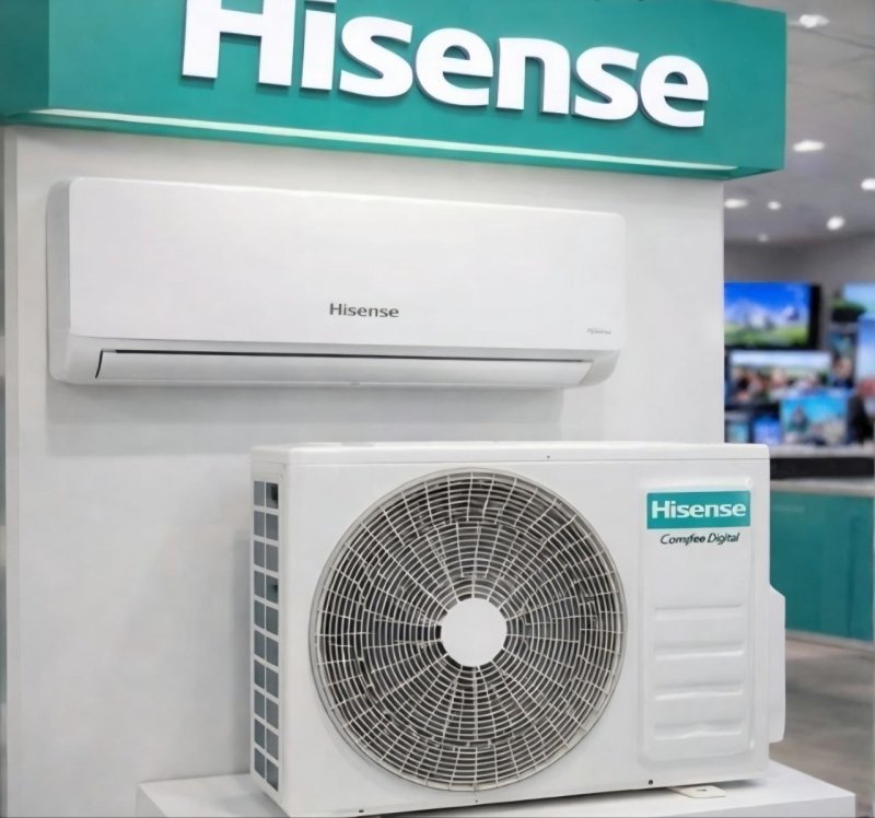 Ar Condicionado Split Inverter Hisense R-32 Hi-wall 12.000 Btus Quente e Frio Wi-fi 220v