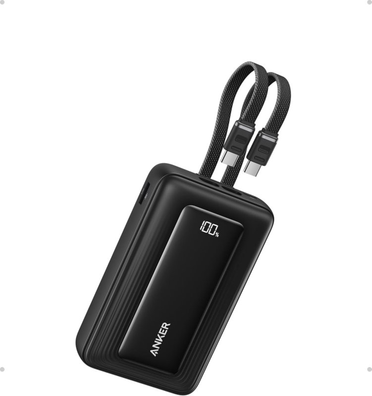 Anker Zolo Power Bank 20.000mAh - Carregamento 45W