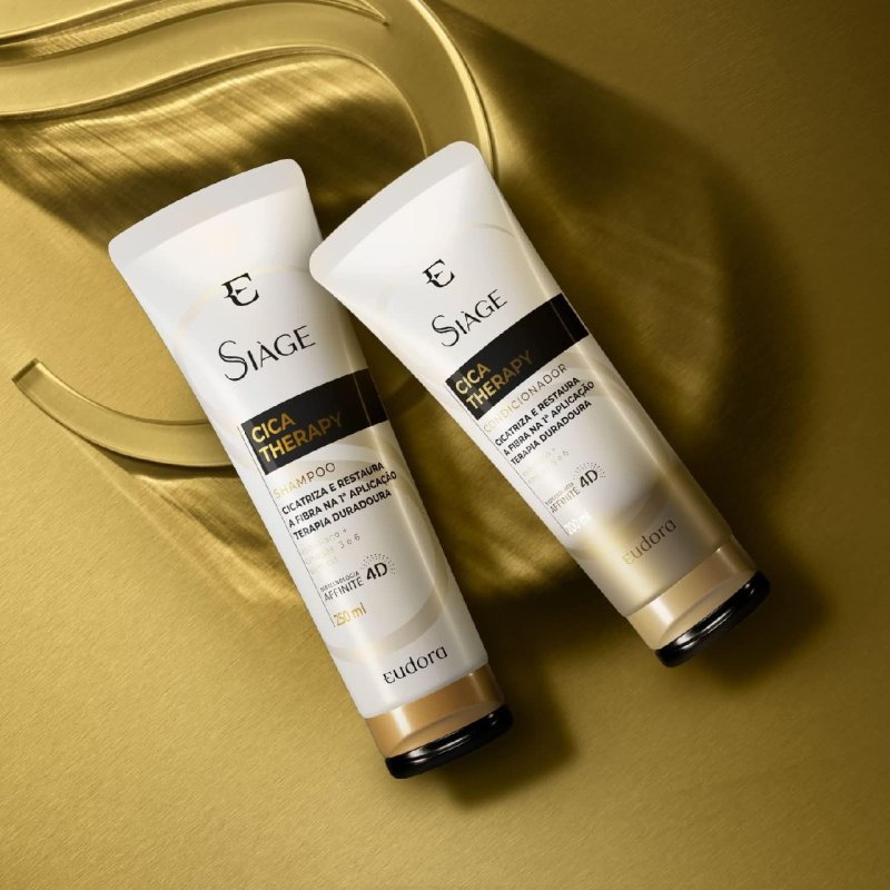 Eudora Kit Siage Cica Therapy Shampoo + Condicionador + Frete Grátis