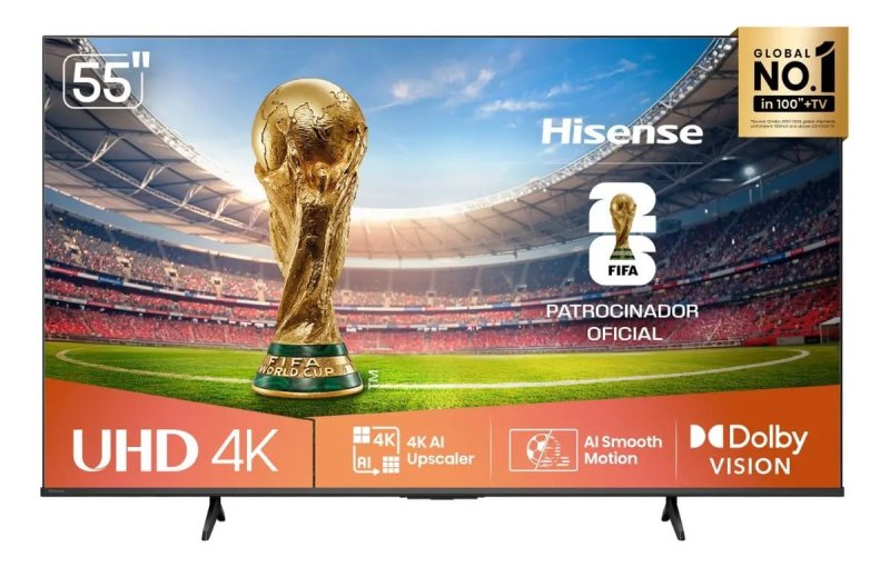Hisense Smart TV 4K 55 Polegadas 55A6NV