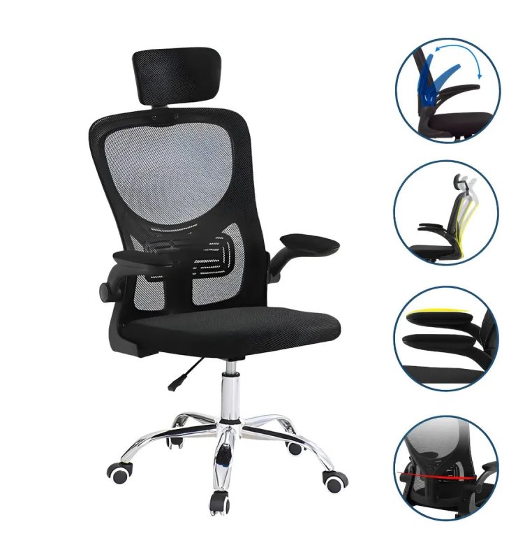 Cadeira De Escritório Até 150kg Executiva Presidente Office