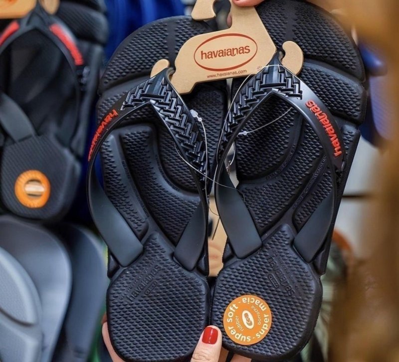 Chinelo Havaianas Masculino Power 2.0 Anatômica Massageadora