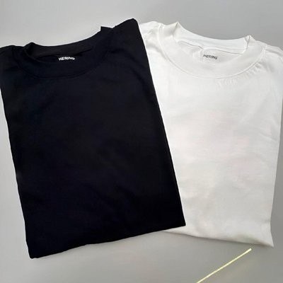 Kit Com 2 Camisetas Masculinas Básicas Slim Hering