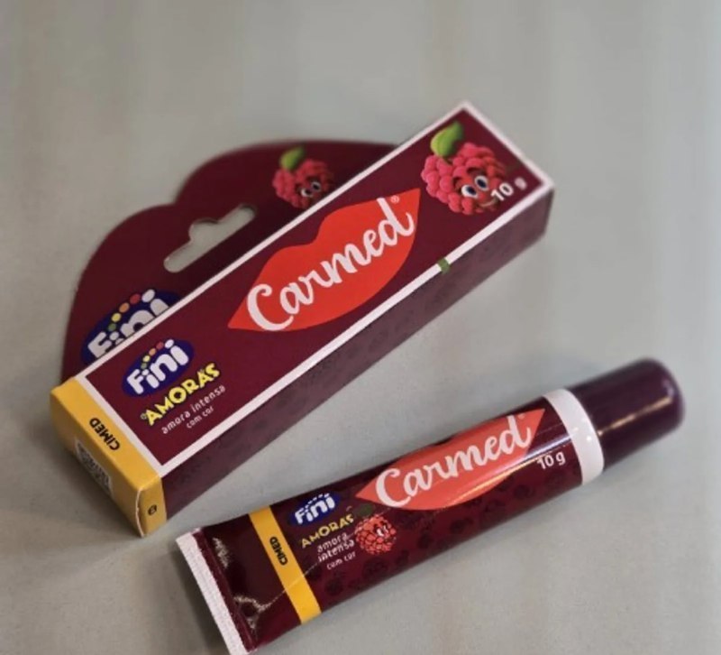 Carmed Fini Amora Intensa Hidratante Labial com cor 10g