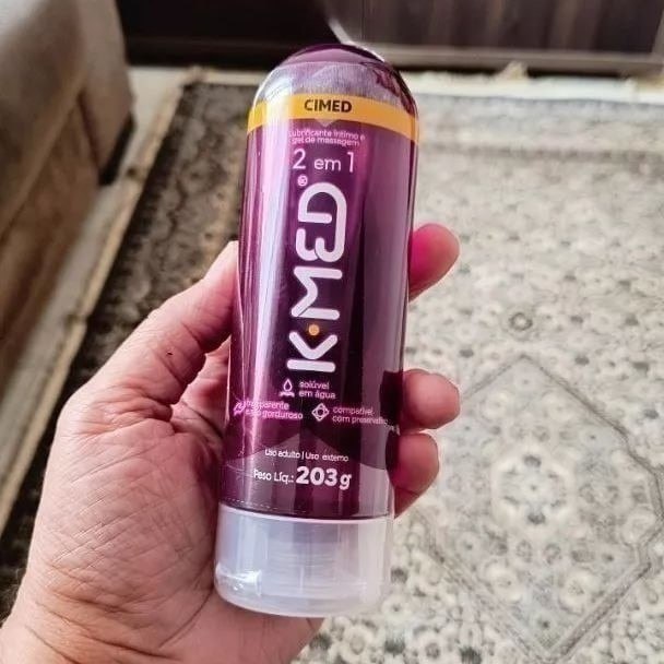 Gel Lubrificante Íntimo 2 em 1 K-Med Frasco 203g