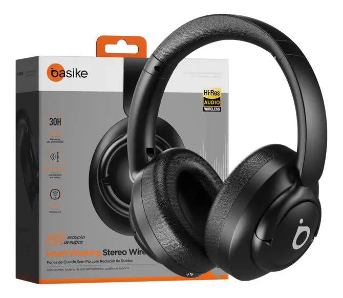 Fone de Ouvido Basike FON-041 Headset Bluetooth
