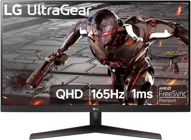 LG UltraGear 32GN600 - 32" QHD 165Hz 1ms - HDR10 FreeSync