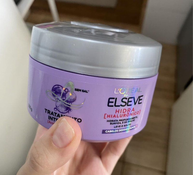 L'Oréal Paris Elseve Creme de Tratamento Preenchedor Hidra Hialurônico, Hidrata e Suaviza Profundamente, 300g