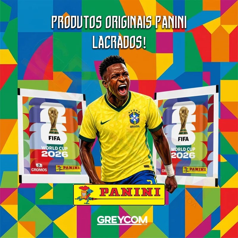 Kit 700 Figurinha Do Álbum Copa Do Mundo 2026- 100 Envelopes