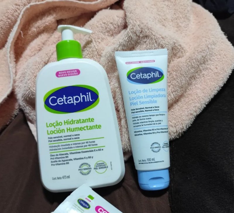 Kit Cetaphil Loção 473ml + Loção De Limpeza 100ml Sem Fragrância