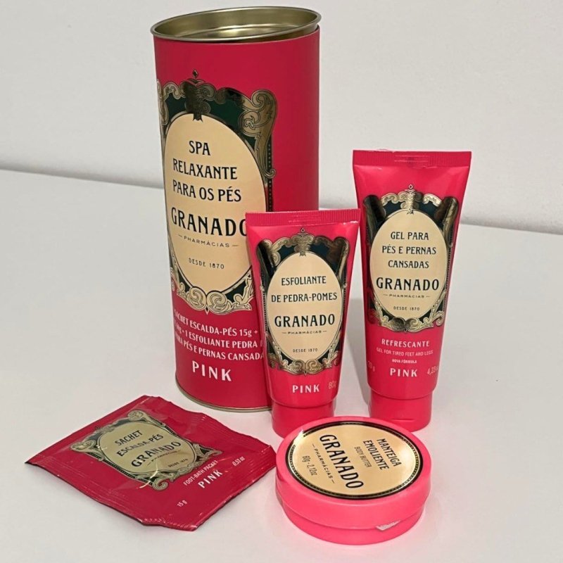 Granado Kit Pink Spa Relaxante Para os Pés