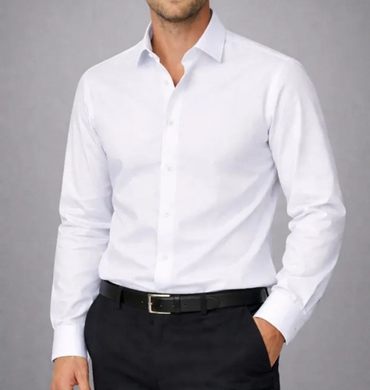 Camisa Social Masculina Slim Premium