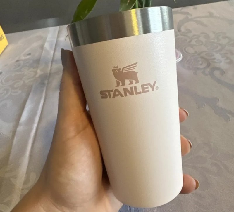 Copo Térmico para Cerveja Stanley Pint Adventure Rose Quartz 354ml