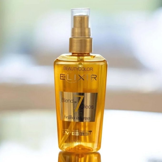 E.lixir Blend de 7 Óleos - Brilho e Luminosidade - BEAUTYCOLOR - 100ml