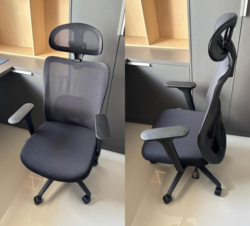 Cadeira Ergonômica Elements Astra Pro Preta