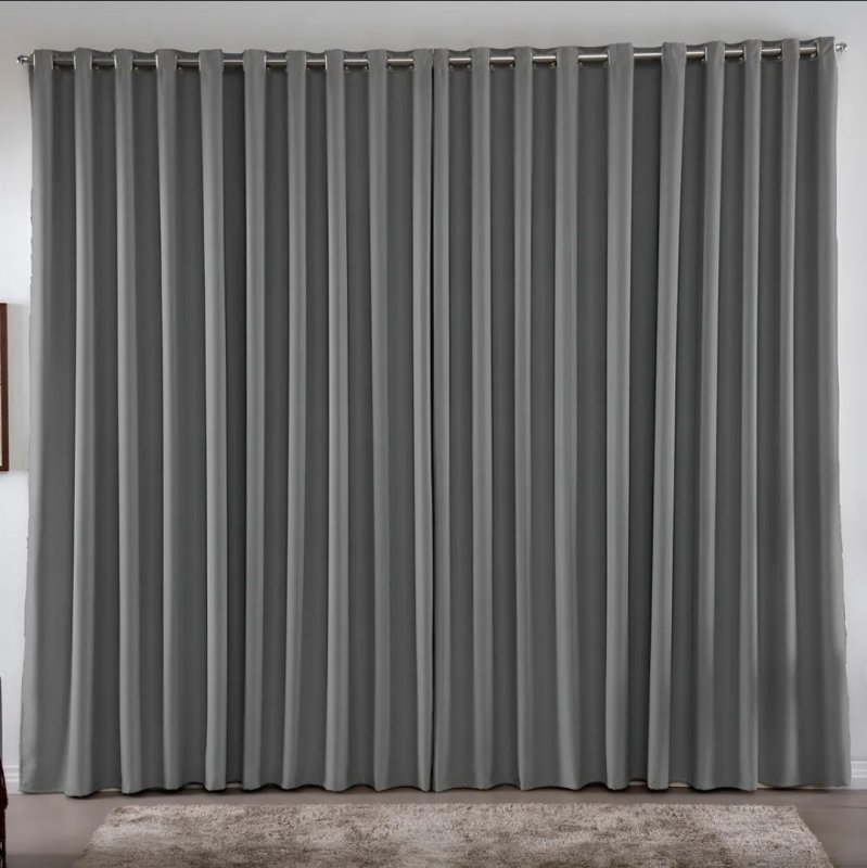 Cortina Blackout Em Tecido 3,00x2,80 Corta Luz
