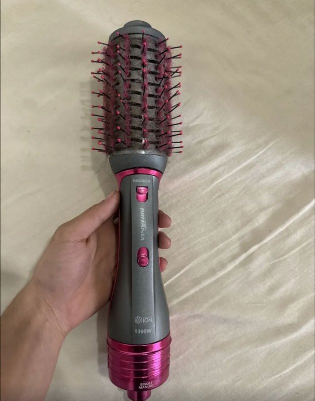 Escova Secadora Britânia 4 em 1 Cerâmica 1300W Bivolt