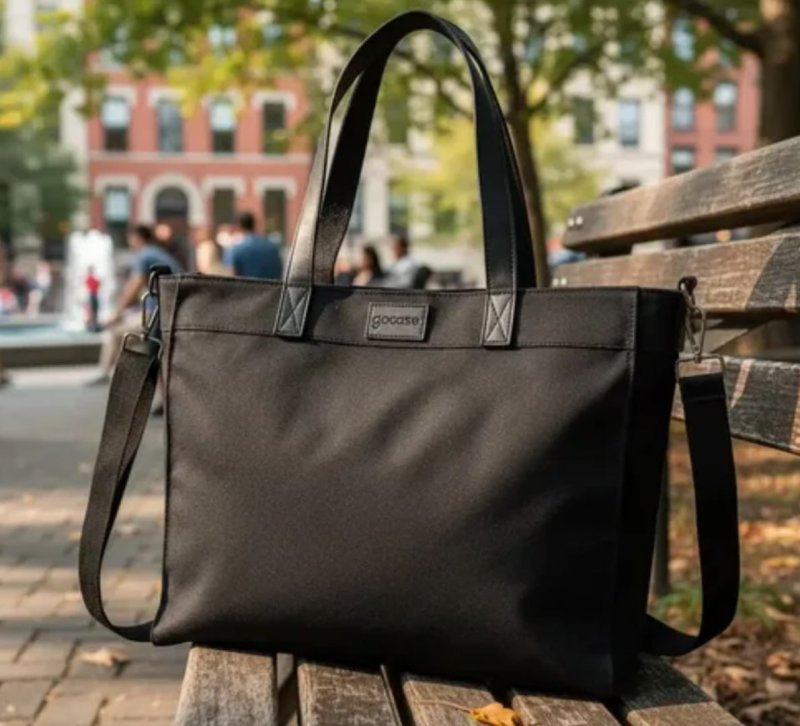 Bolsa Tote Daily Clear Gocase - Leve, Moderna E Minimalista Cor Preto