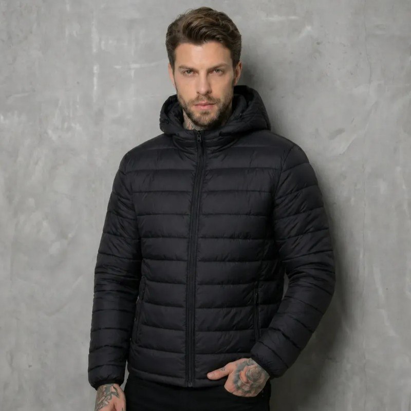 Jaqueta Puffer De Frio Intenso Blusa Impermeável Inverno