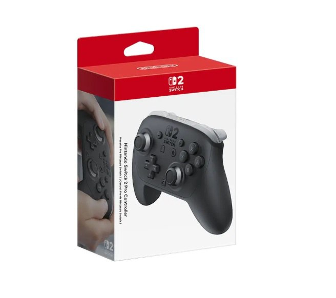 Controle Nintendo Switch 2 Pro Sem Fio Bluetooth com Vibração