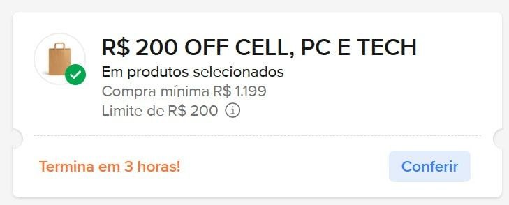 Cupom Mercado Livre