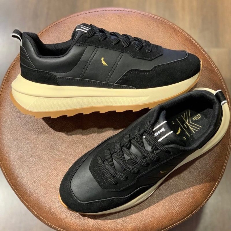 Tênis Reserva Go Trainer Leve Respirável Anatomico Preto Preto 41 Br