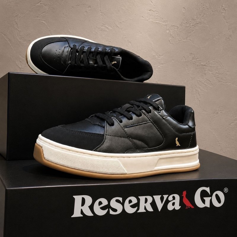 Tênis Reserva Roma Masculino Casual Cano Baixo Elegante