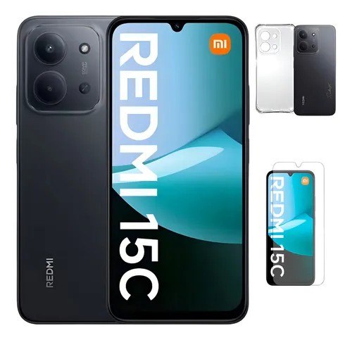 Xiaomi Redmi 15C 256GB 8GB RAM Preto