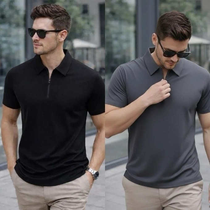 Camisa Polo Tecido Tech + Frete Grátis