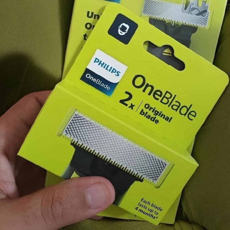 2 Lâminas de reposição Philips OneBlade