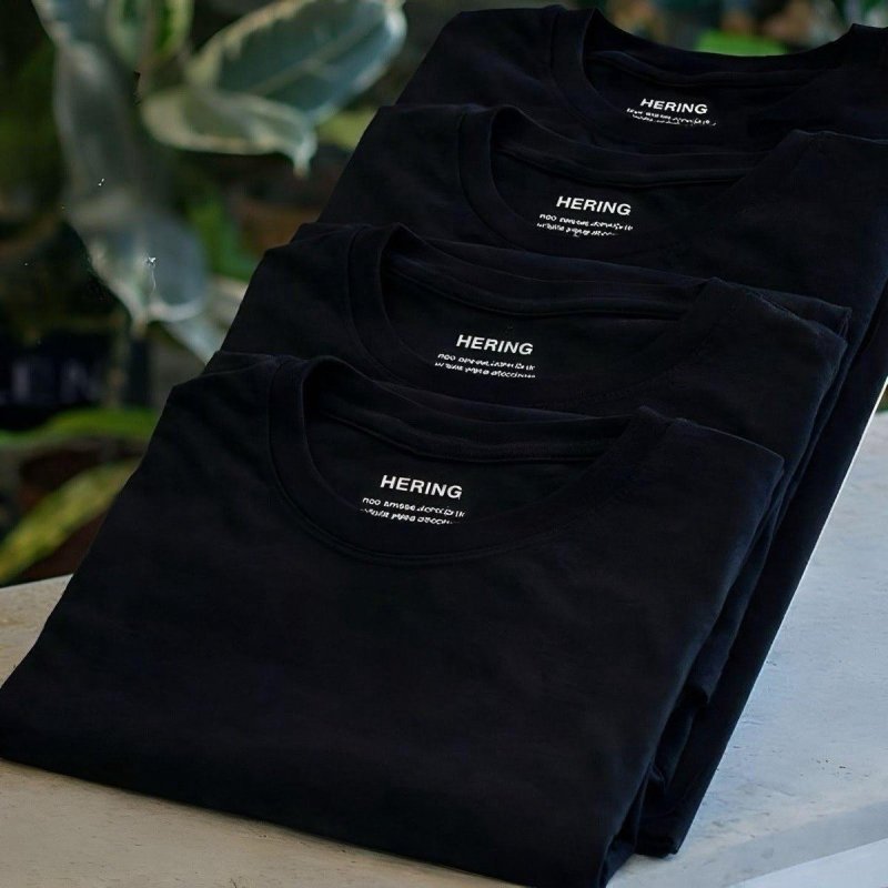 Kit 5 Camisetas Básica Masculina Algodão Original