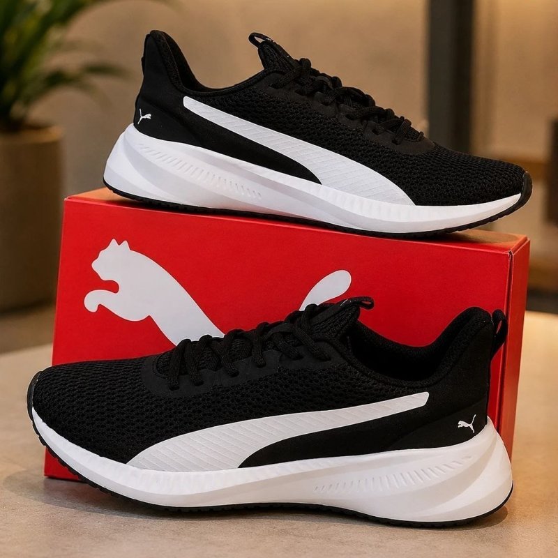 Tênis Masculino Flyer Lite 3 Bdp Puma Preto Liso 40 Br