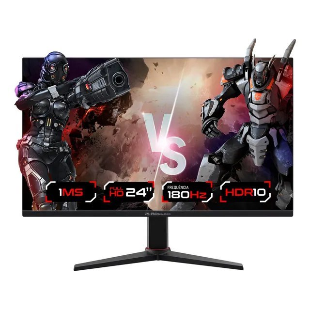 Monitor Gamer Philco 24" 180Hz Full HD 1ms PMG24M23T