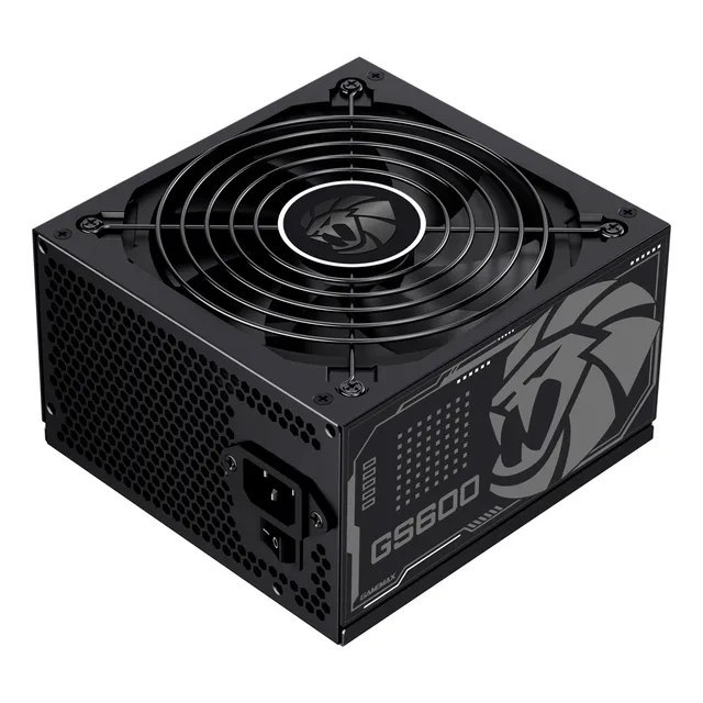 Fonte de Alimentação Gamemax GS600 600W 80 Plus White - Preto
