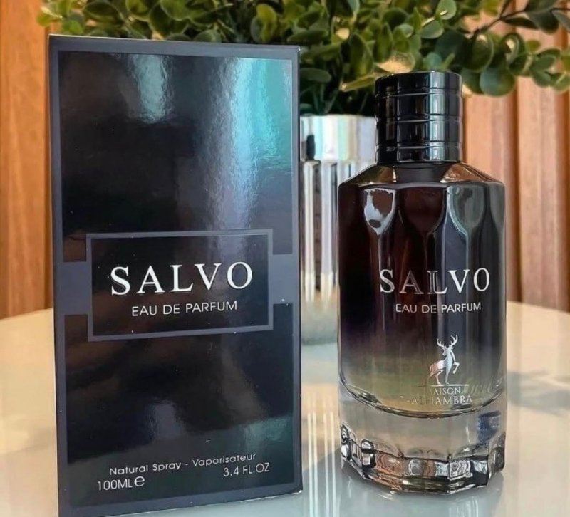 Perfume Arabe Masculino Salvo Eau De Parfum 100 Ml Original